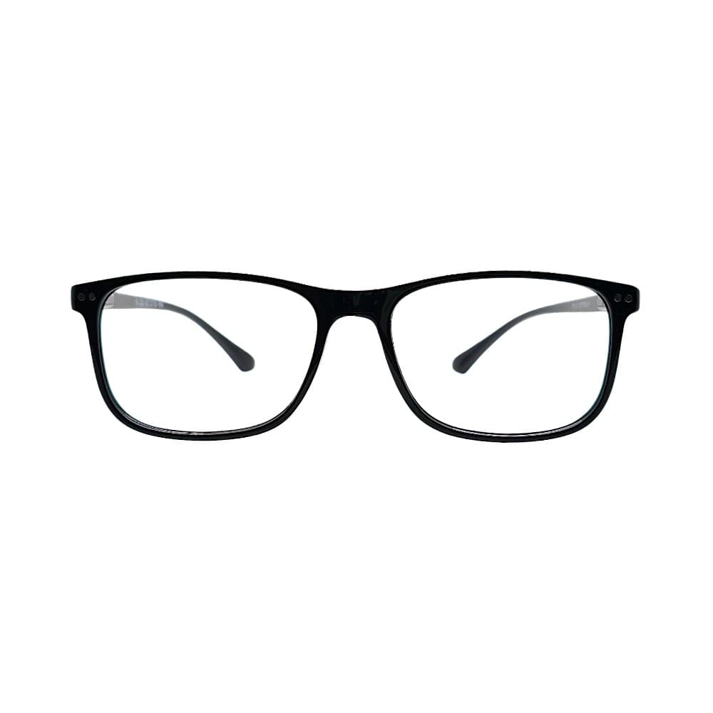 Classic Black Rectangular Full-Rim Frames | Eyeglasses for Men | STINIC EYEWEAR