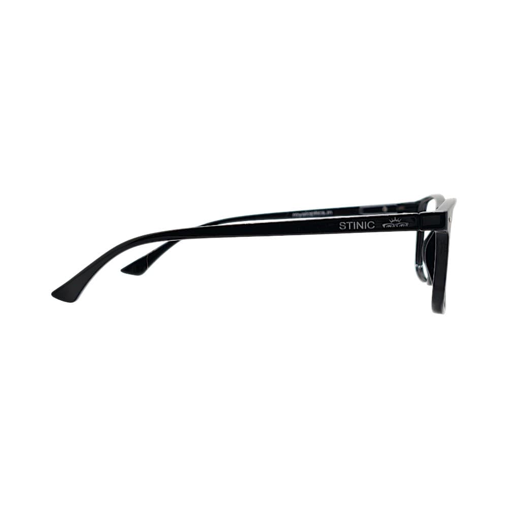 Classic Black Rectangular Full-Rim Frames | Eyeglasses for Men | STINIC EYEWEAR