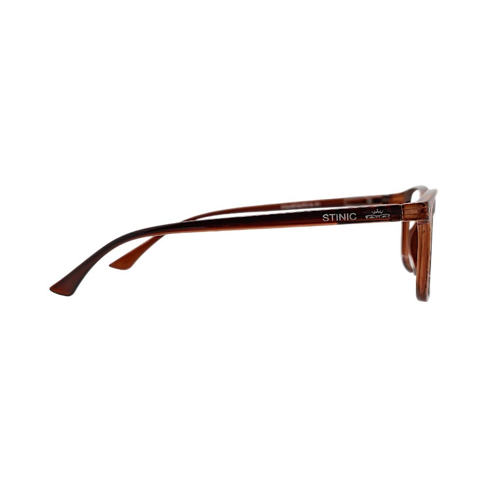 Classic Brown Rectangular Full-Rim Frames | Eyewear Frames or Men | STINIC EYEWEAR