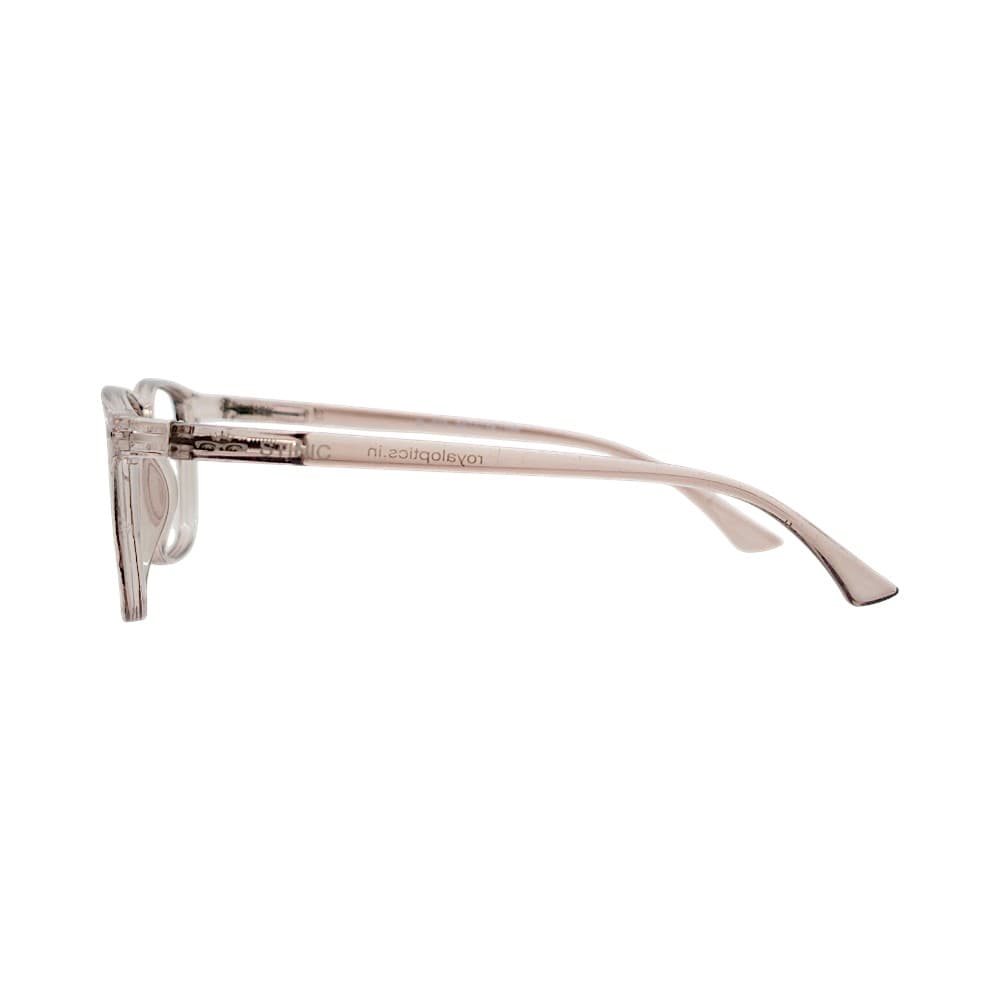Classic Crystal Brown Rectangular Full-Rim Frames | Eyeglasses for Men | STINC EYEWEAR