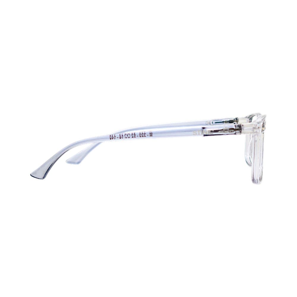 Classic Crystal Grey Rectangular Full-Rim Frames | Eyeglasses for Men | STINIC EYEWEAR