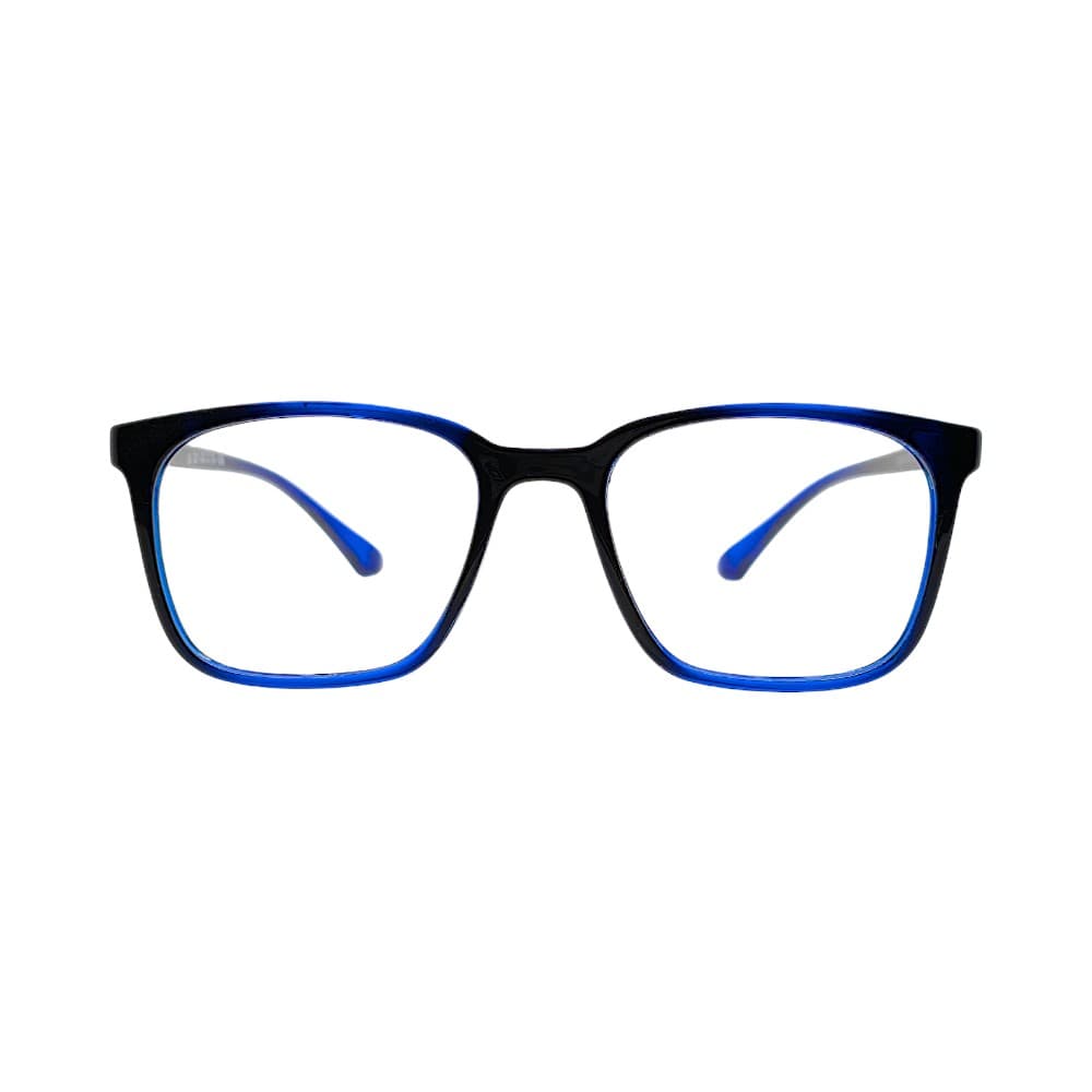 Dual-Tone Black & Blue Mix Wayfarer Eyeglasses Frames | Stinic Eyeglasses for Men 