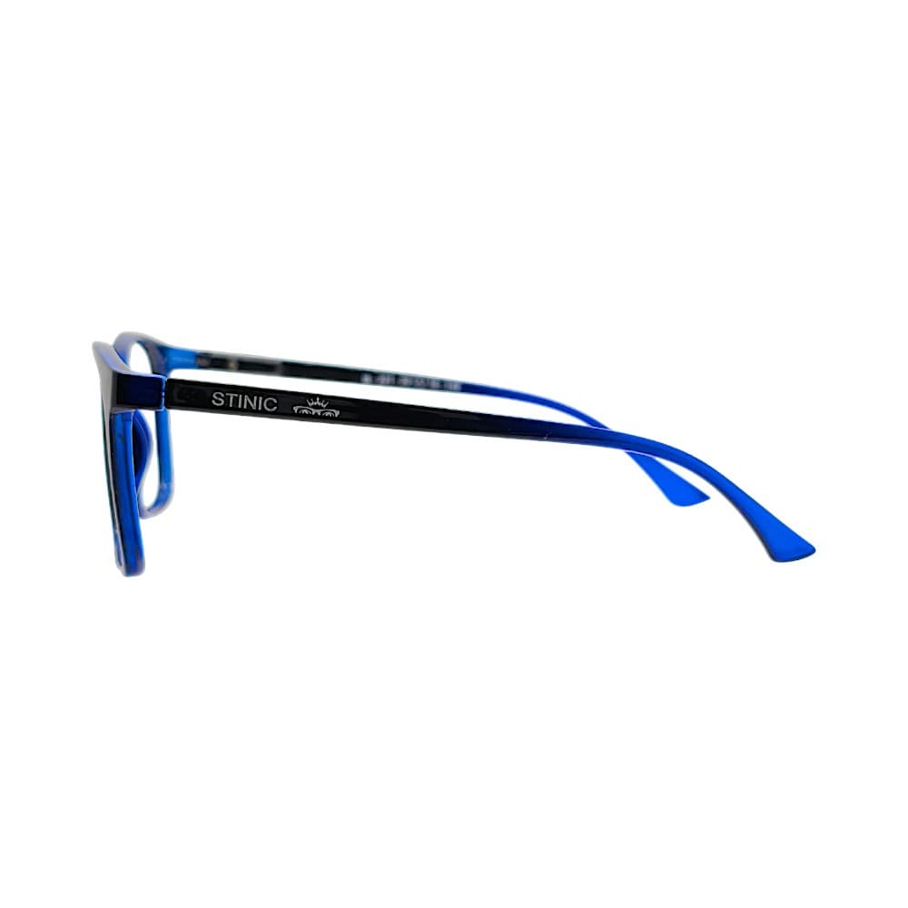 Dual-Tone Black & Blue Mix Wayfarer Eyeglasses Frames | Stinic Eyeglasses for Men 