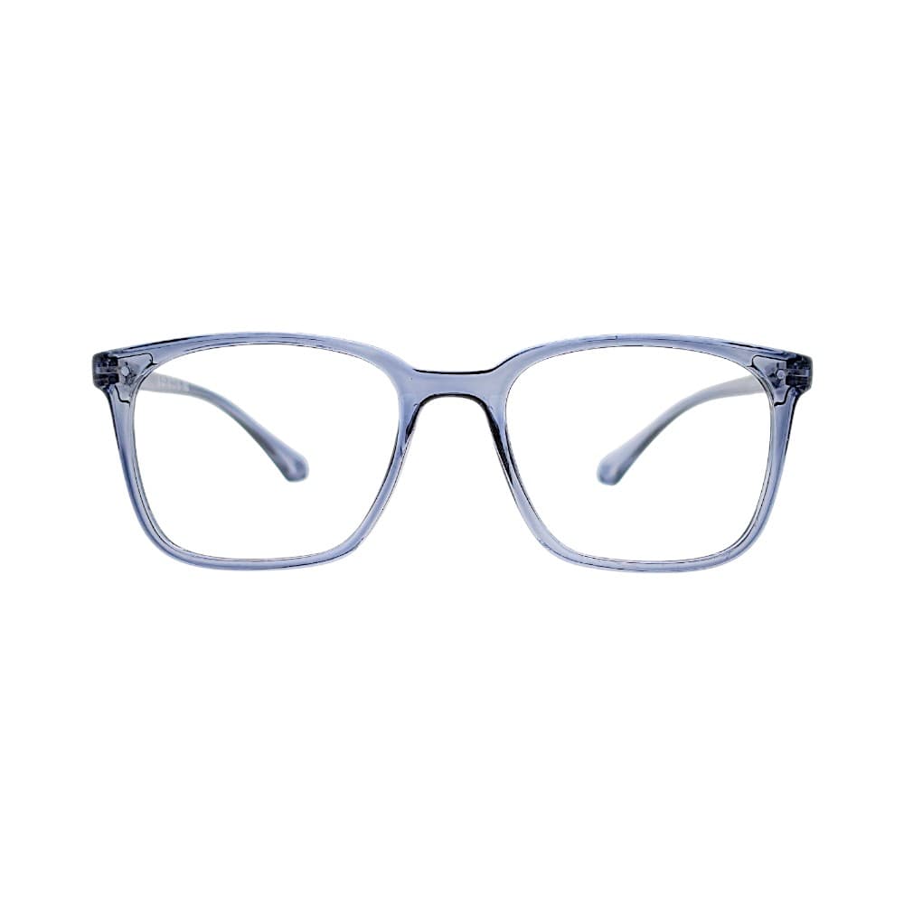 Transparent Dark Grey Wayfarer Eyewear Frames | Stinic Eyeglasses for Men 