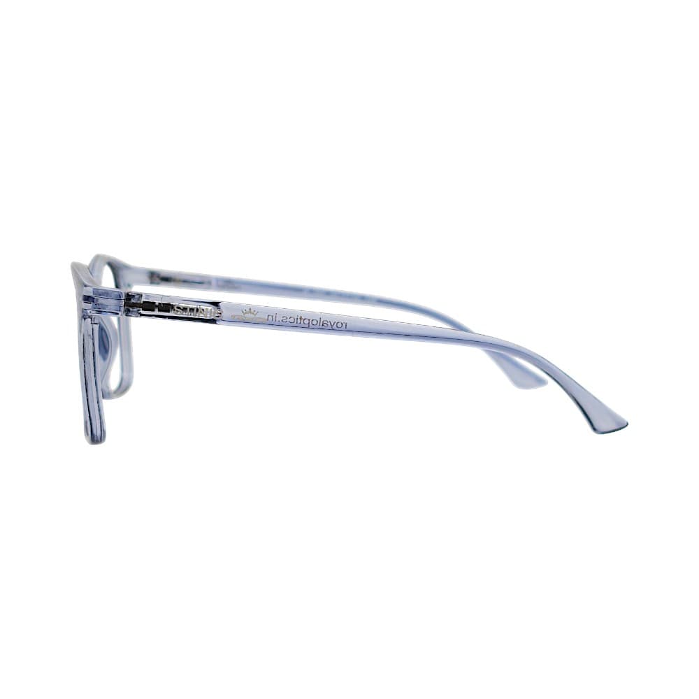 Transparent Dark Grey Wayfarer Eyewear Frames | Stinic Eyeglasses for Men 
