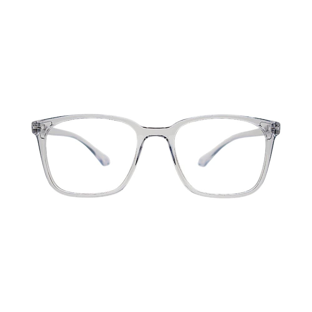 Transparent Grey Wayfarer Optical Frames | Stinic Eyeglasses for Men 