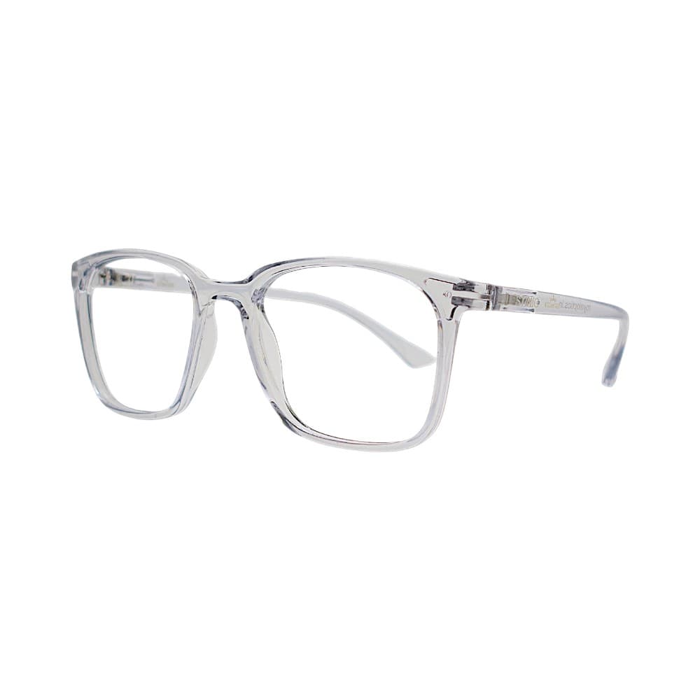 Transparent Grey Wayfarer Optical Frames | Stinic Eyeglasses for Men 