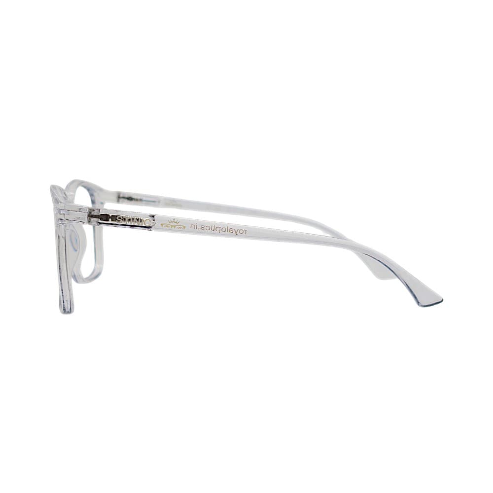 Transparent Grey Wayfarer Optical Frames | Stinic Eyeglasses for Men 