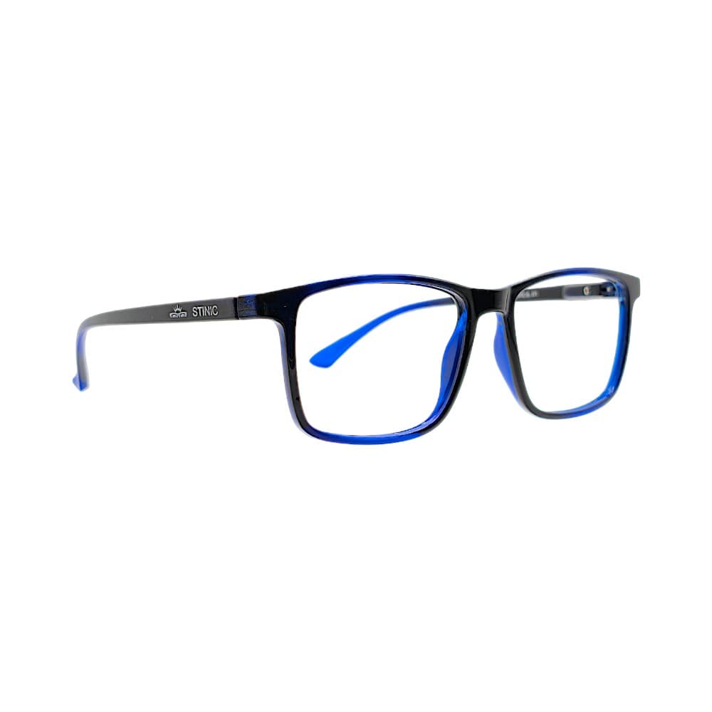 Rectangular Optical Glasses For All | Cobalt & Onyx Core | Stinic Eyewear