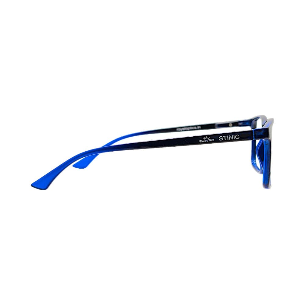 Rectangular Optical Glasses For All | Cobalt & Onyx Core | Stinic Eyewear