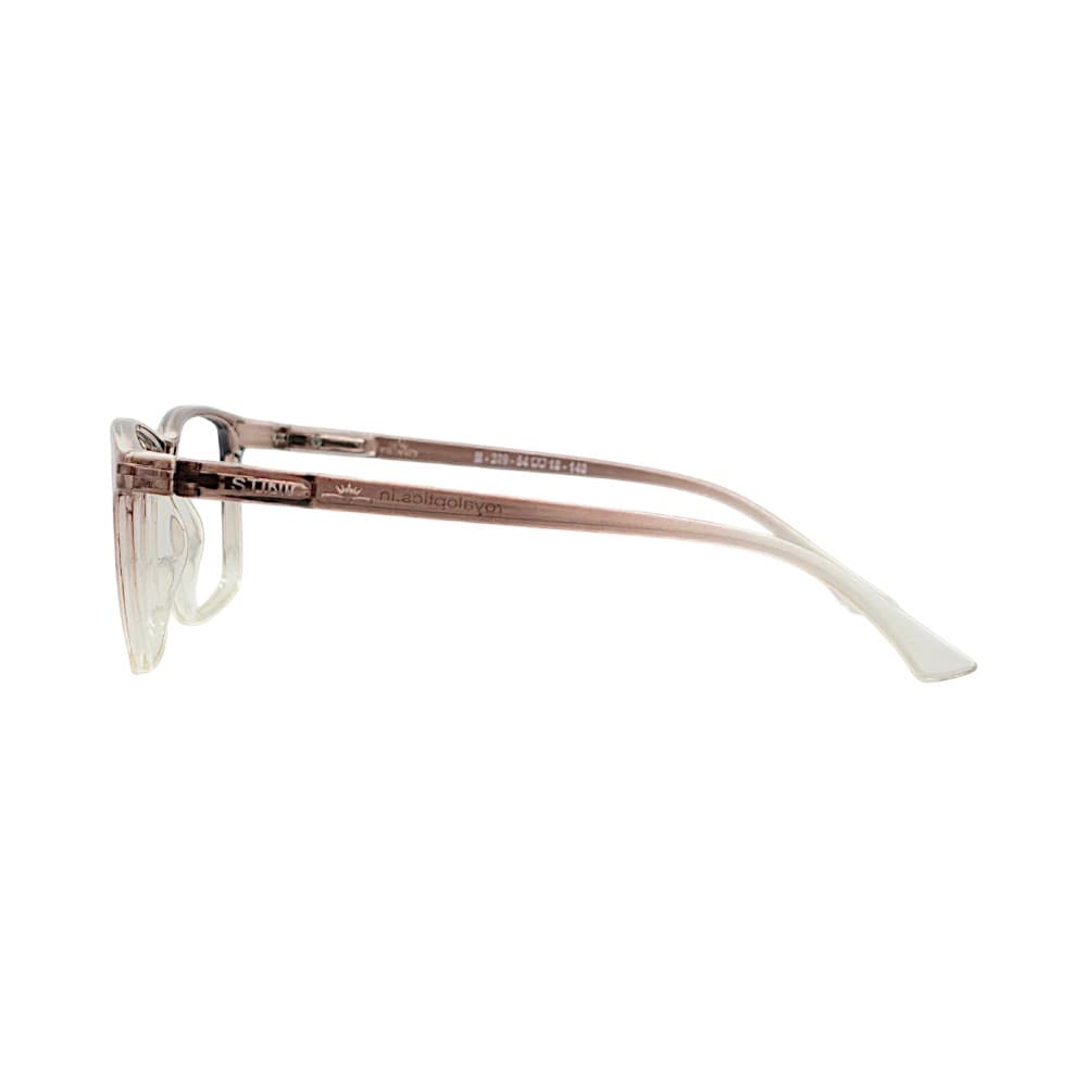 STINIC Eyewear Lightweight Spectacles Gradient Eyeglasses Color Brown to Clear