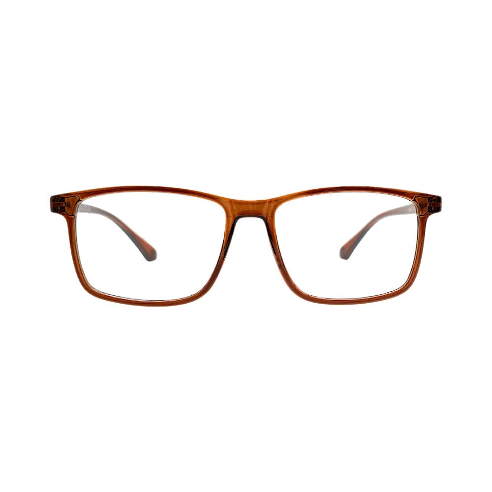 STINIC Brown Translucent Full Rimmed Eyewear Optical Frame 