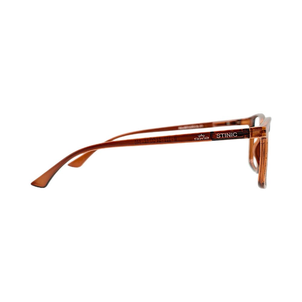 STINIC Brown Translucent Full Rimmed Eyewear Optical Frame 