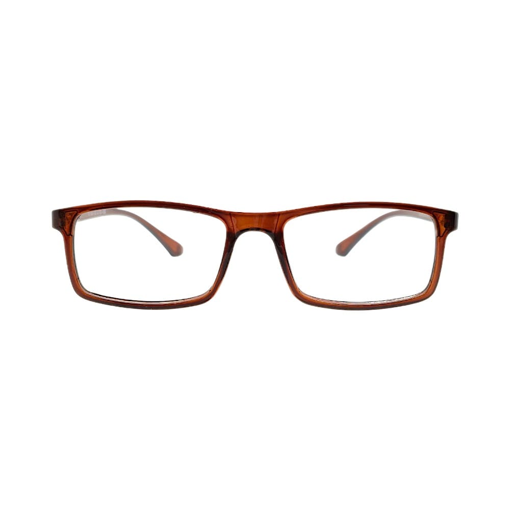 STINIC Classic Rectangle Eyeglass Frame – Brown