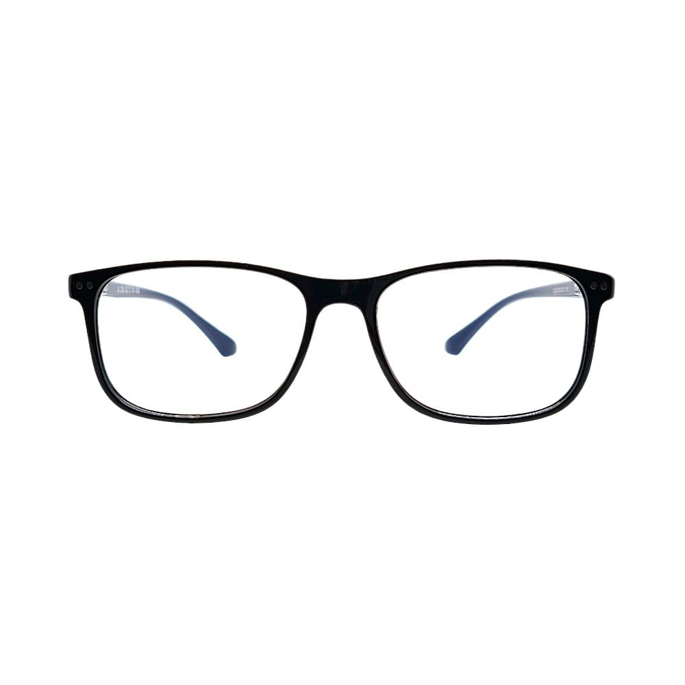 Classic Black & Navy Blue Rectangular Full-Rim Frames | Eyeglasses for Men | STINIC EYEWEAR