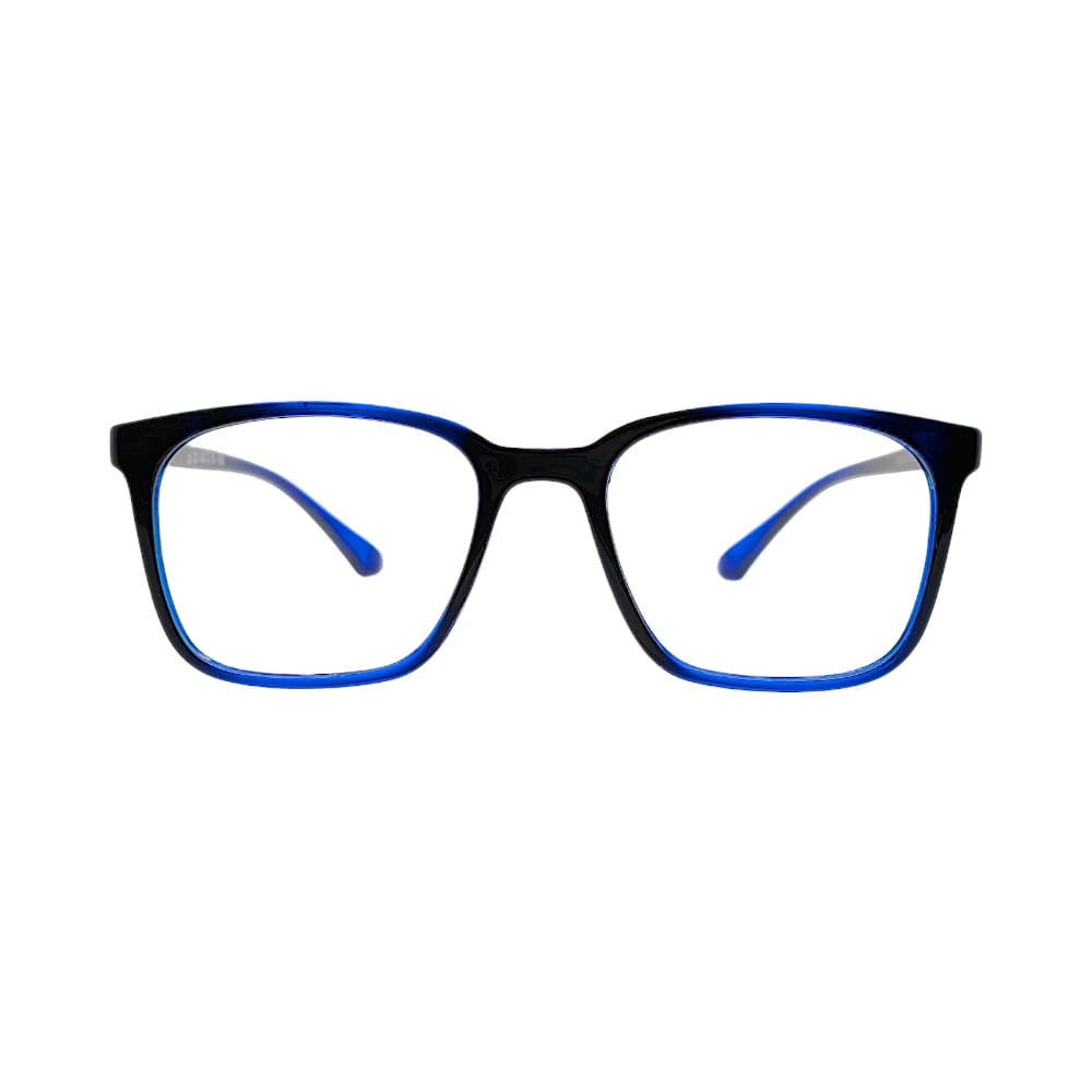 Dual-Tone Black & Blue Mix Wayfarer Eyeglasses Frames | Stinic Eyeglasses for Men 