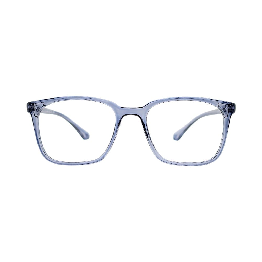 Transparent Dark Grey Wayfarer Eyewear Frames | Stinic Eyeglasses for Men