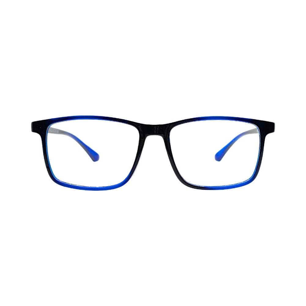 Rectangular Optical Glasses For All | Cobalt & Onyx Core | Stinic Eyewear