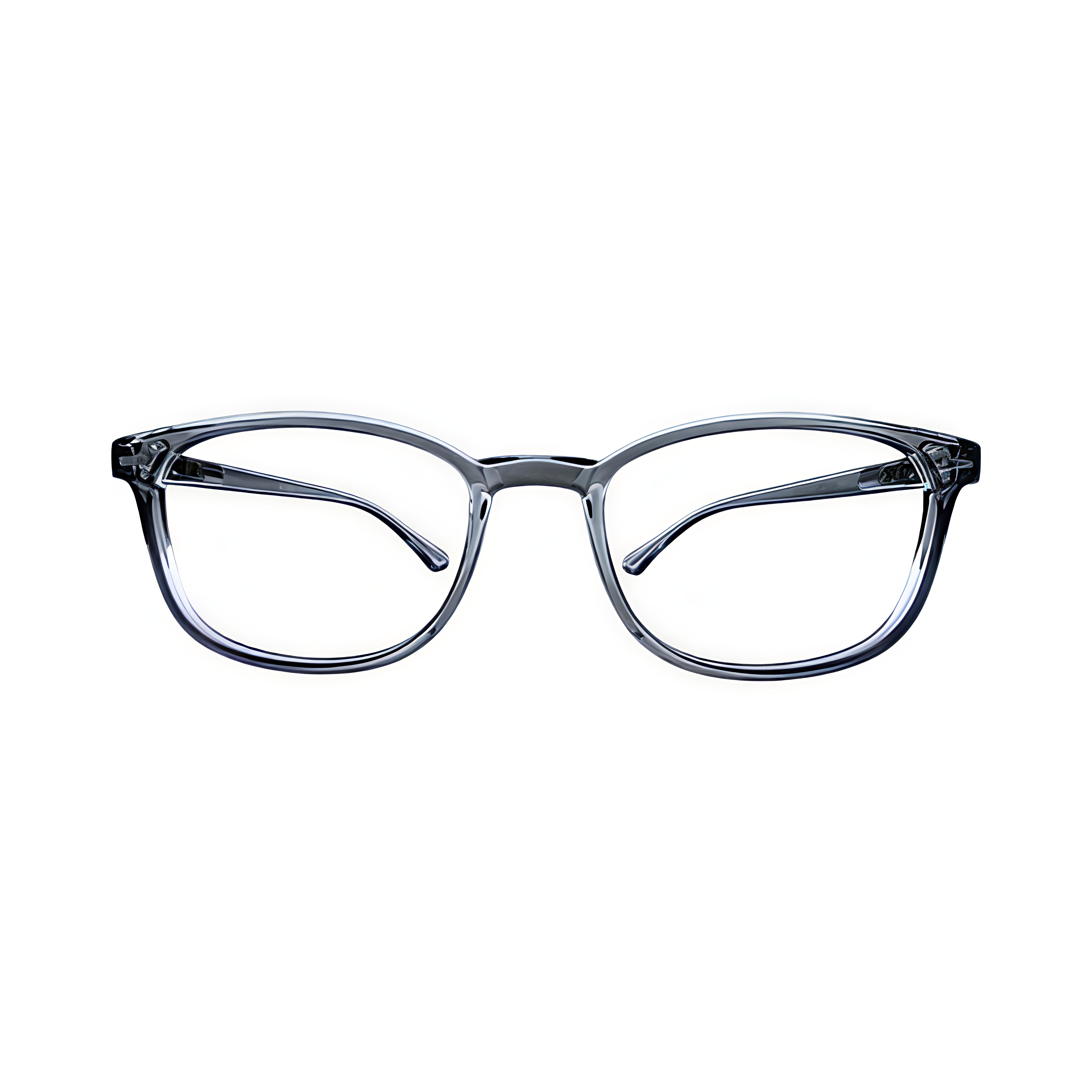 Stinic Eyewear Rectangular Transparent Grey